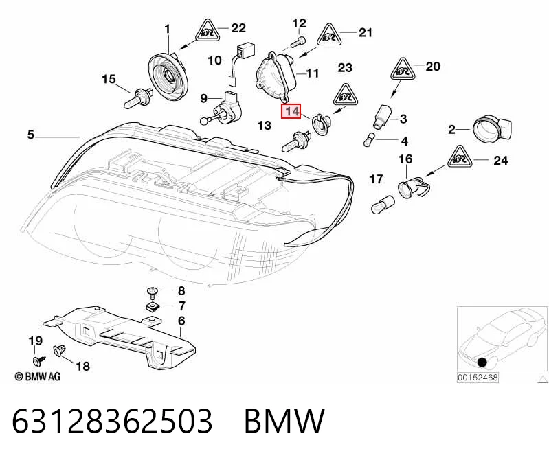 63128362503 BMW