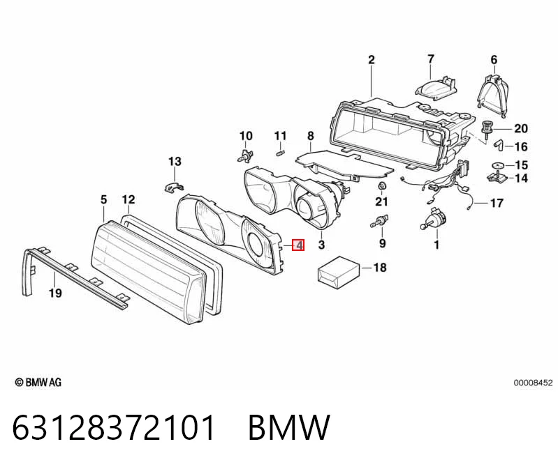 Comprar Faro delantero izquierdo 7  E38