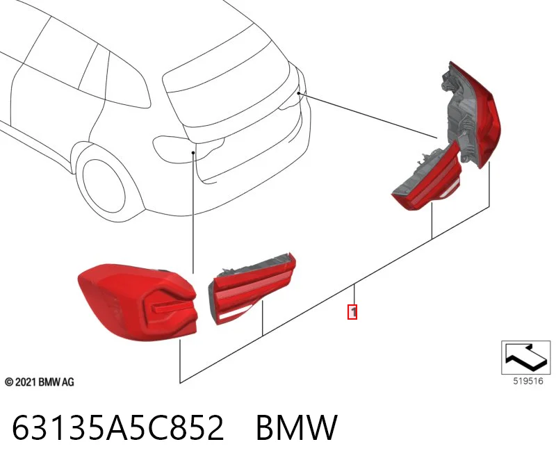 63135A5C852 BMW