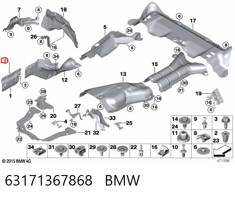 63171367868 BMW 