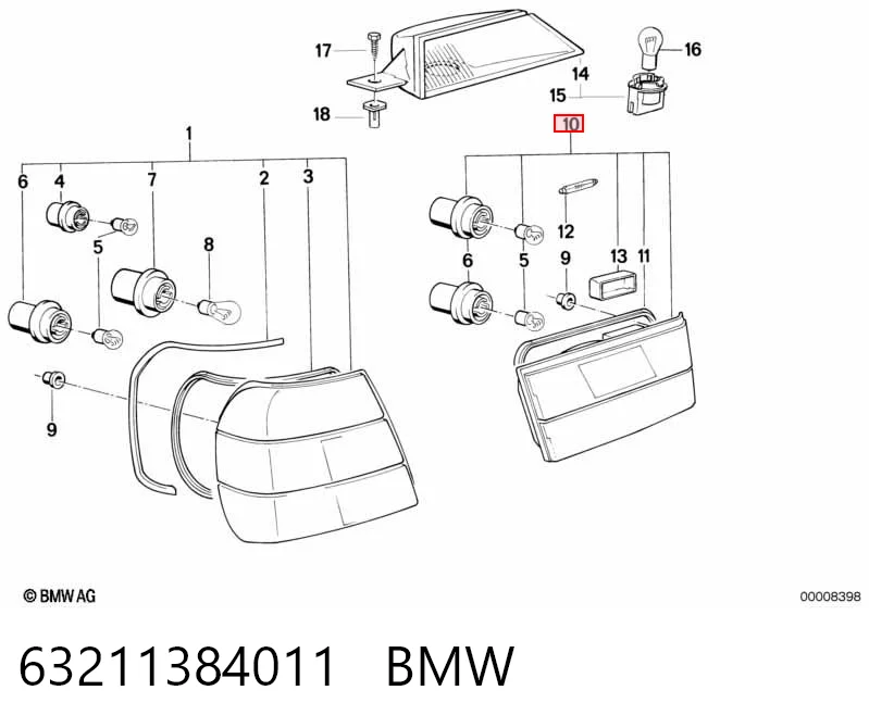 63211384011 BMW