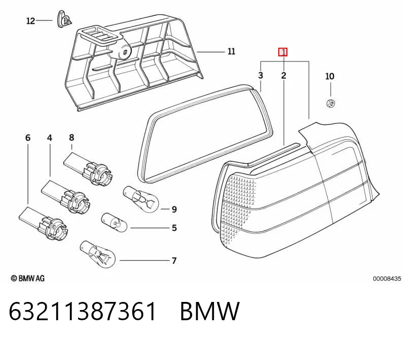 63211387361 BMW
