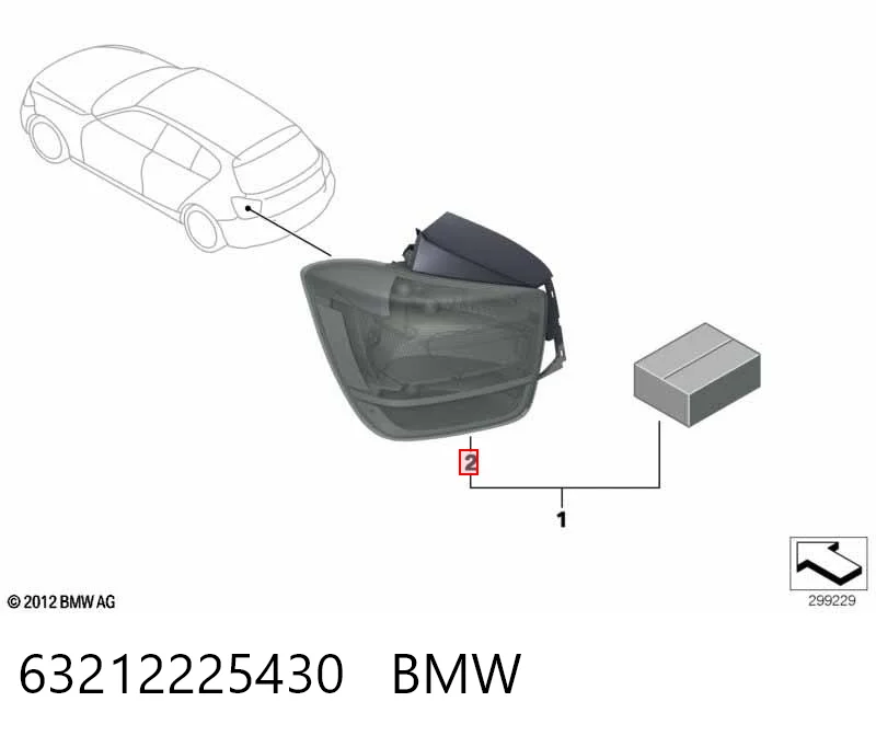 63212225430 BMW