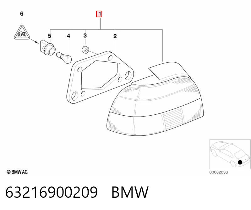 63216900209 BMW