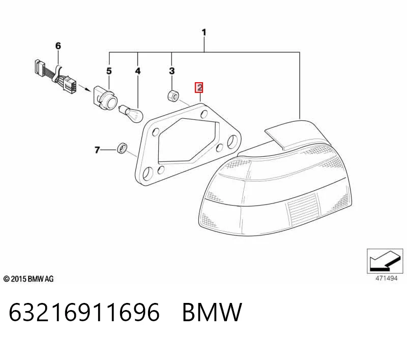 63216911696 BMW