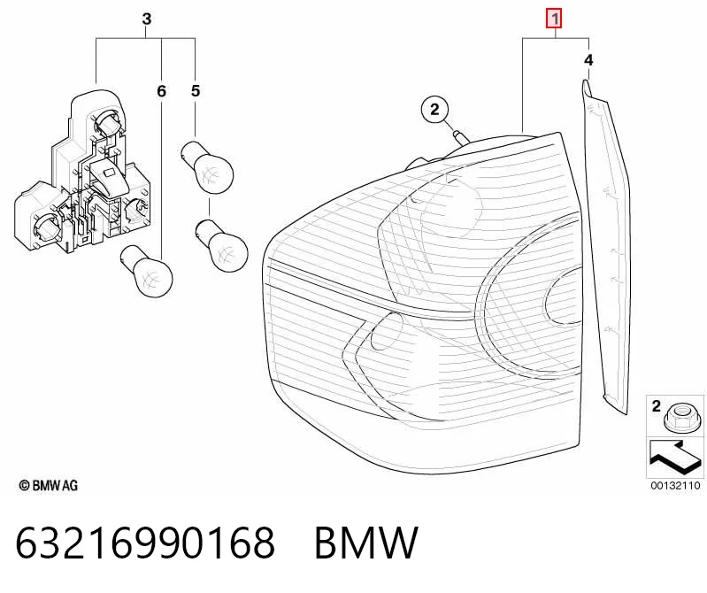 63216990168 BMW