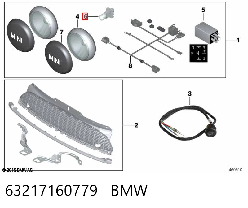 63217160779 BMW