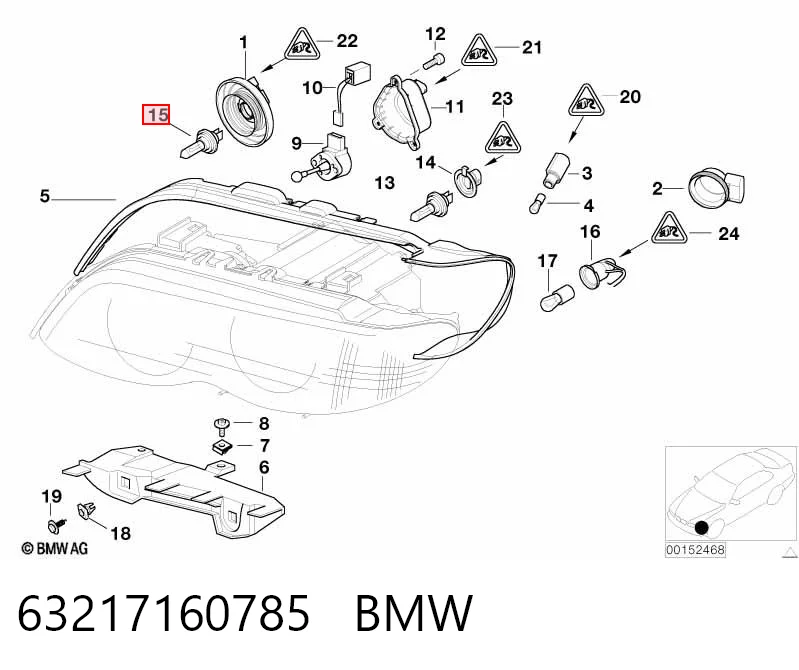 63217160785 BMW