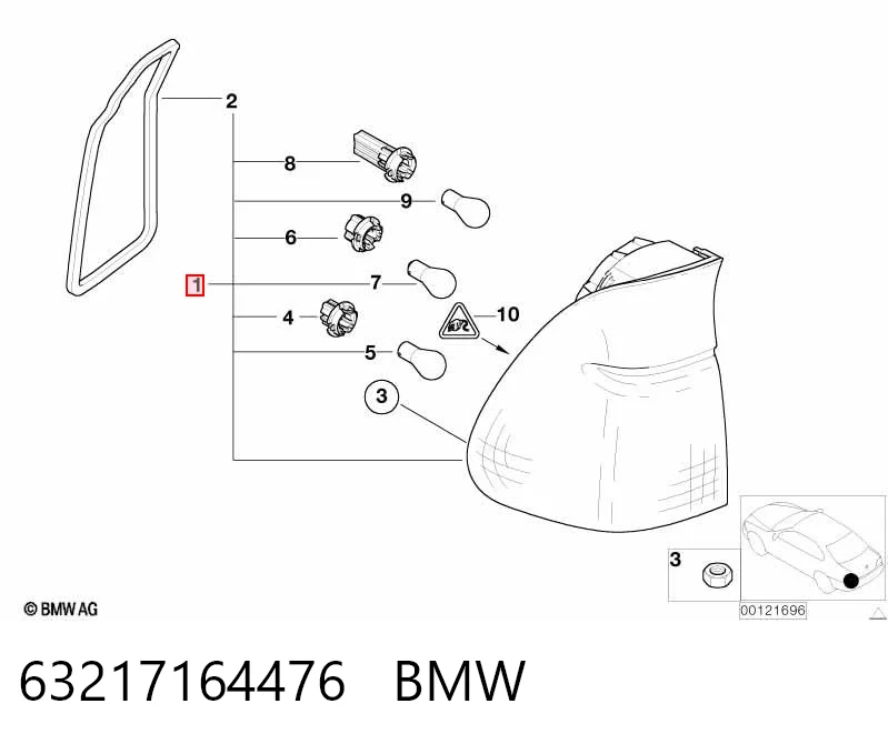 63217164476 BMW
