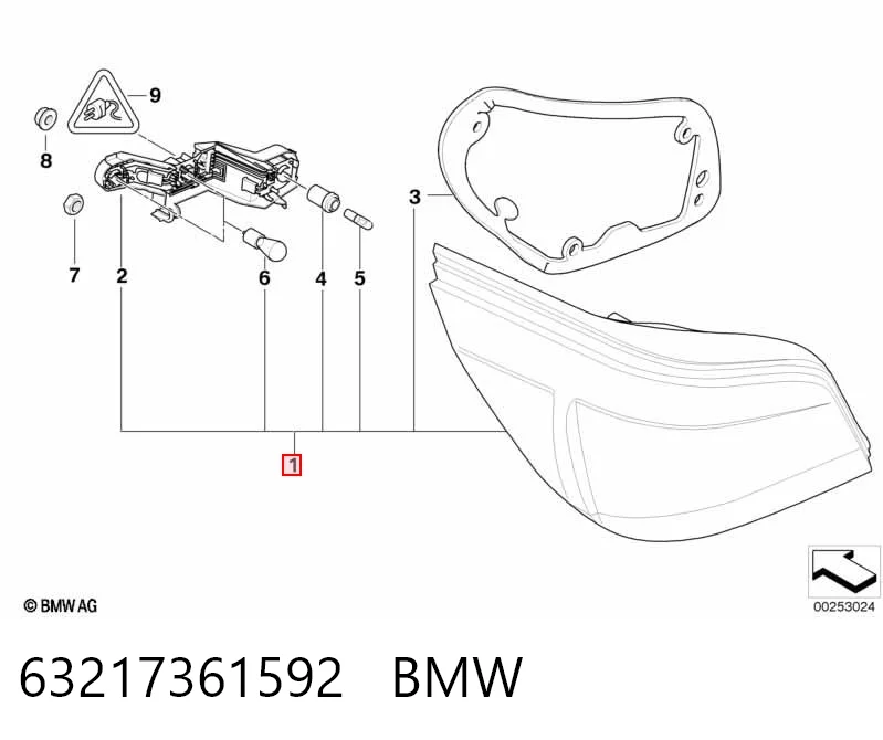 Comprar Piloto trasero derecho BMW 5  E60 a bajo precio