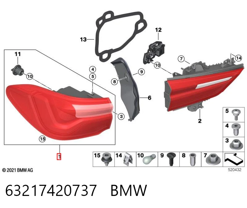 63217420737 BMW