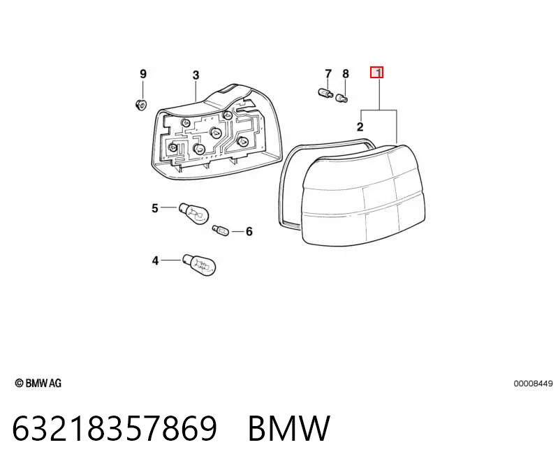 63218357869 BMW