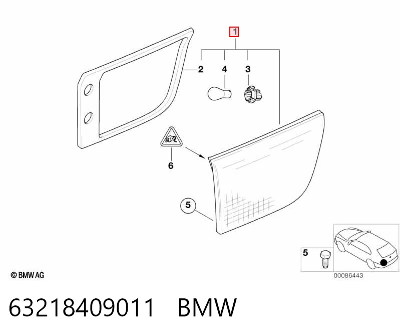 63218409011 BMW