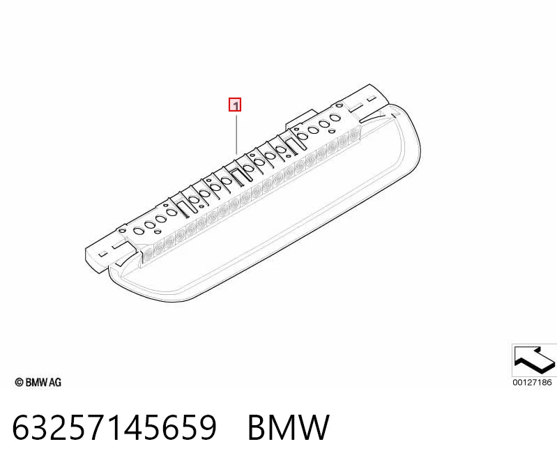 Comprar Luz de freno trasera adicional BMW 5  E60 a bajo precio