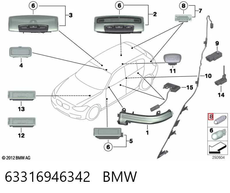 63316946342 BMW