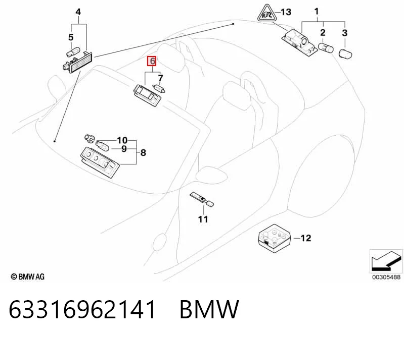63316962141 BMW