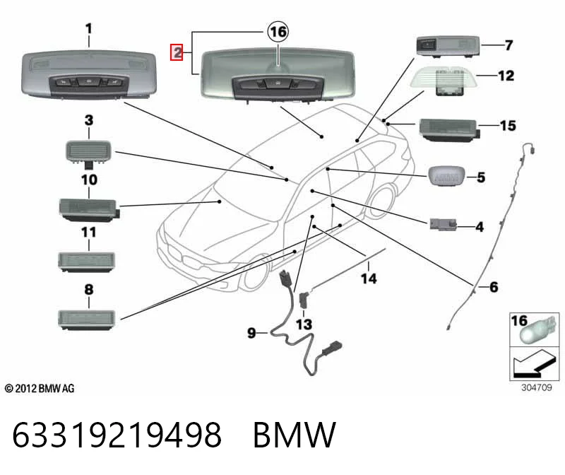 63319219498 BMW