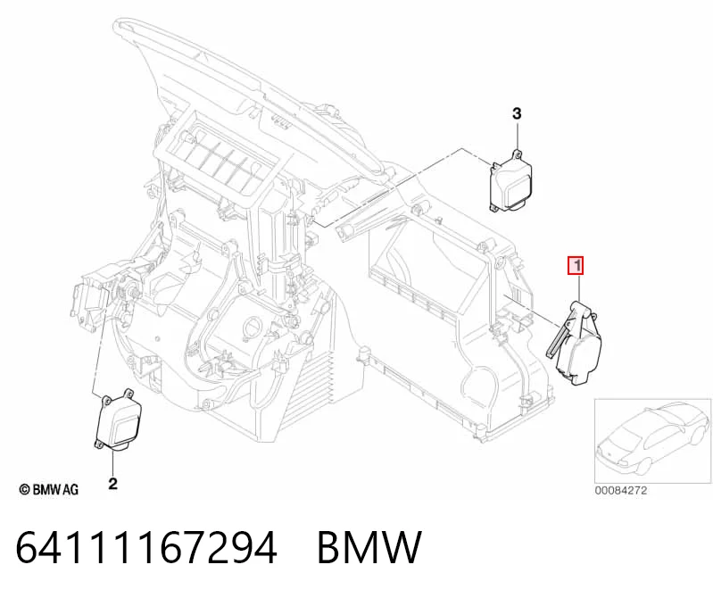 Comprar Actuador de compuerta de calefacción Mini Cooper R50, R53 a bajo precio
