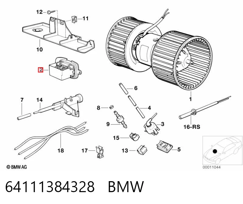 64111384328 BMW