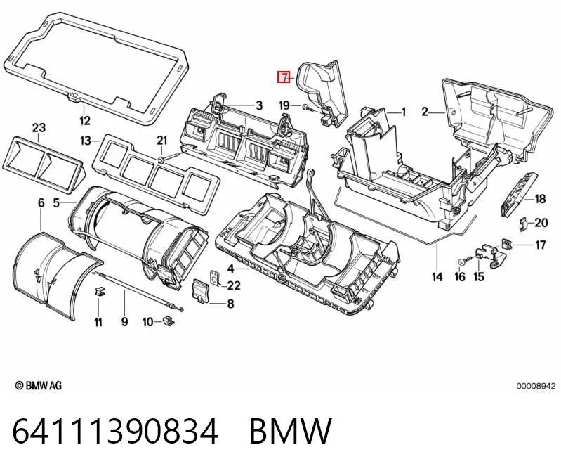 64111390834 BMW