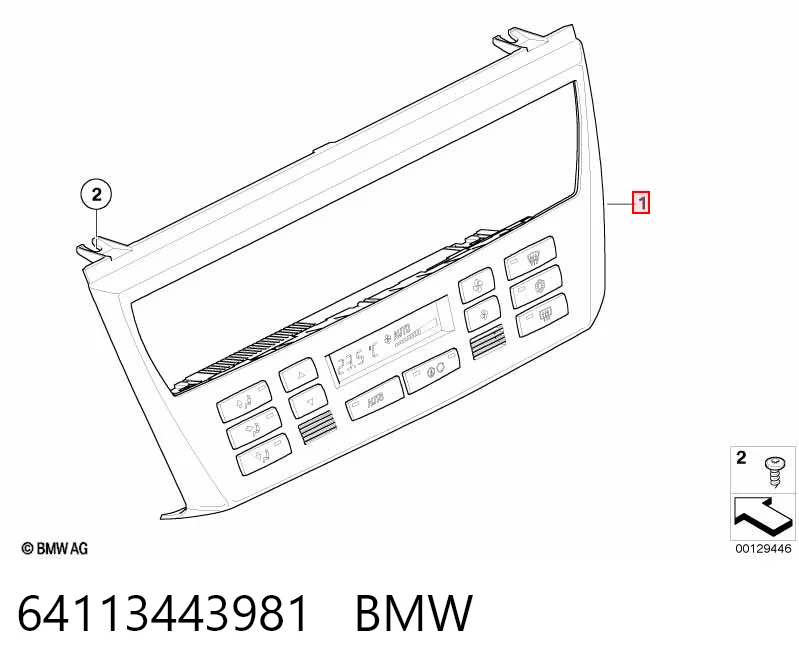 64113443981 BMW