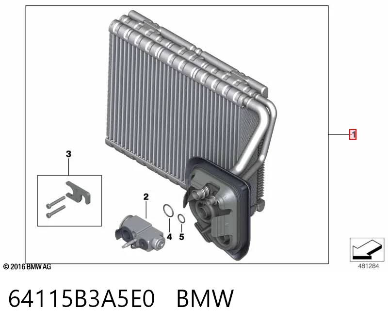 Evaporador BMW X5 