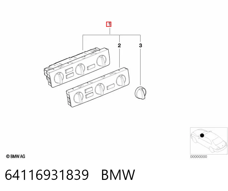 64116931839 BMW