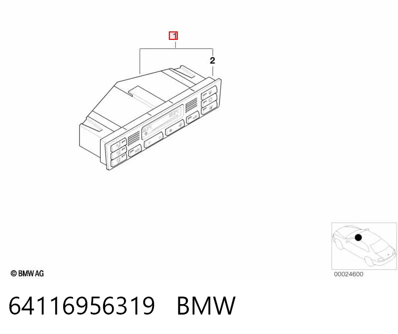 64116956319 BMW