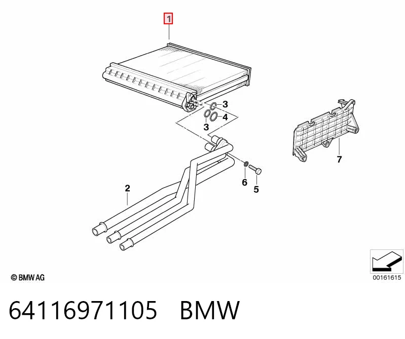 64116971105 BMW