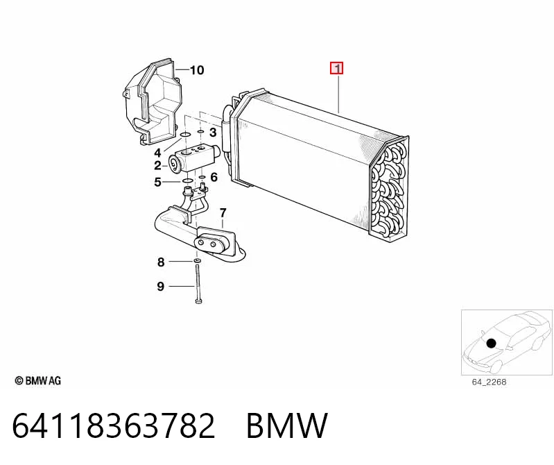 64118363782 BMW