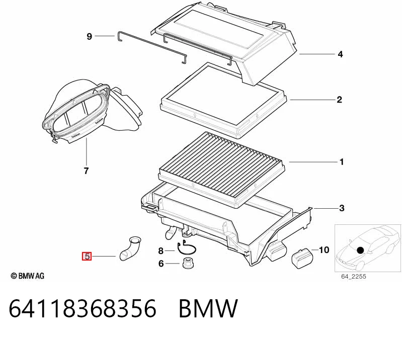 64118368356 BMW