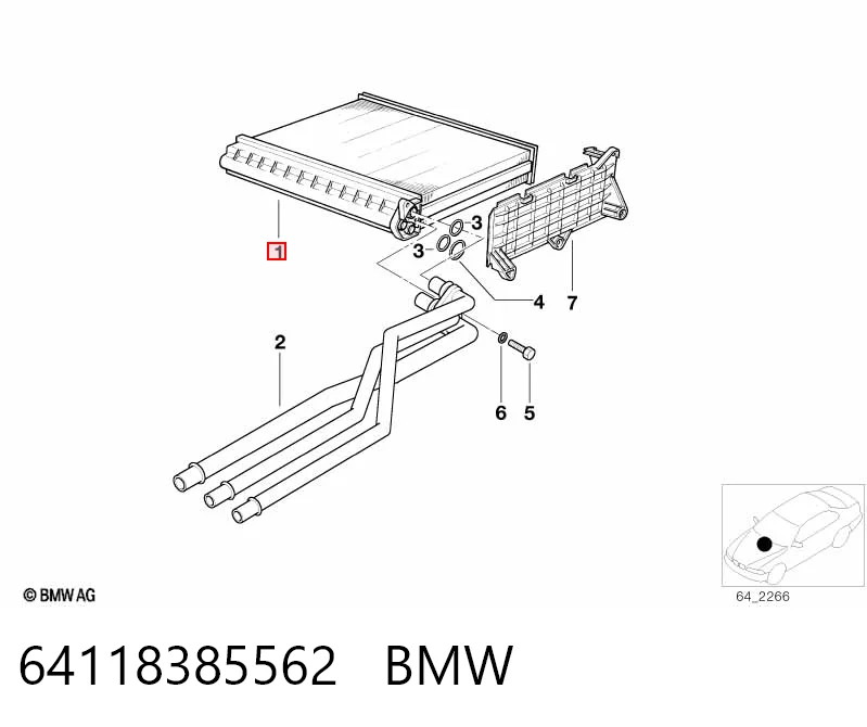 64118385562 BMW