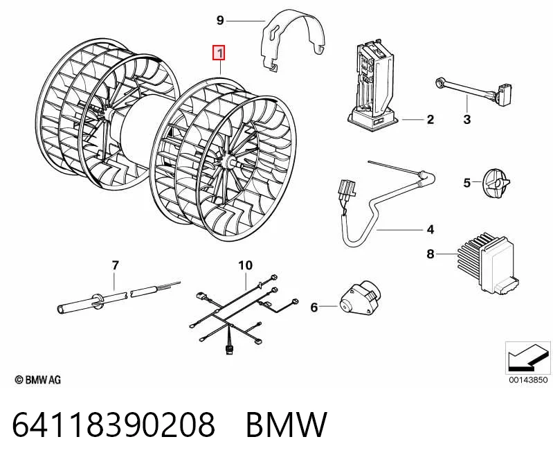64118390208 BMW