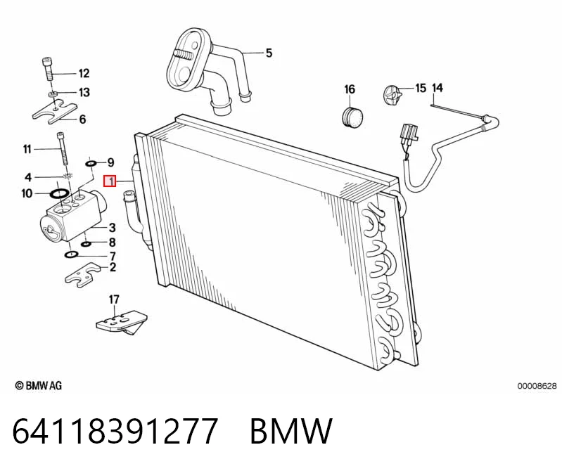 Comprar Evaporador de aire acondicionado BMW 5  E34 a bajo precio