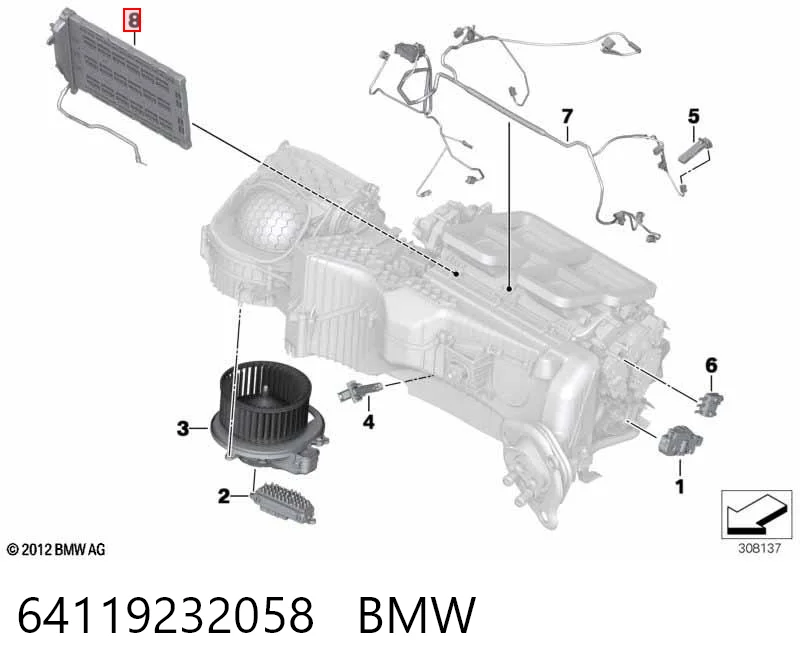 64119232058 BMW