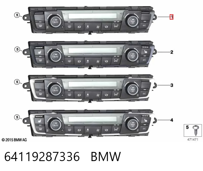 64119287336 BMW