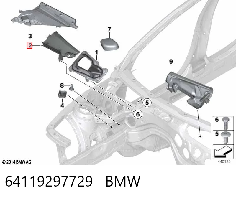 64119297729 BMW
