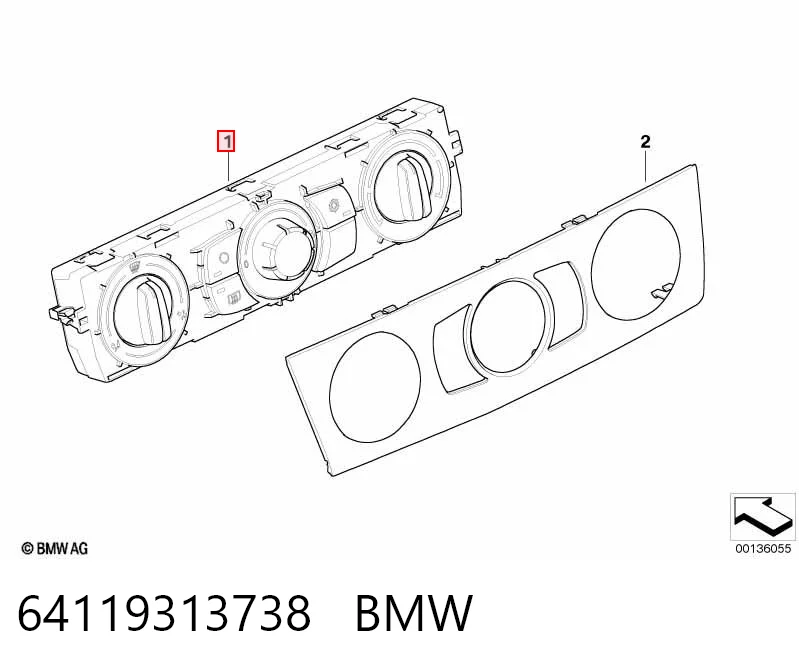 64119313738 BMW