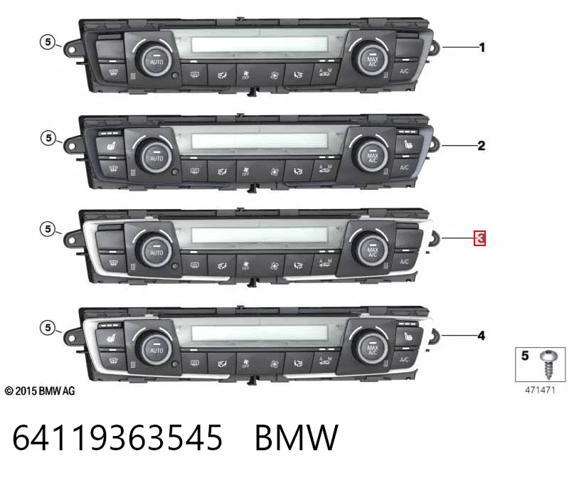 64119363545 BMW