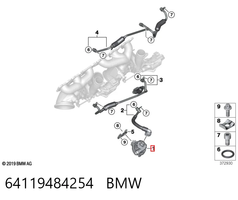 64119484254 BMW