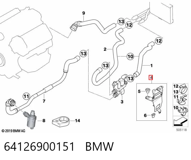 64126900151 BMW