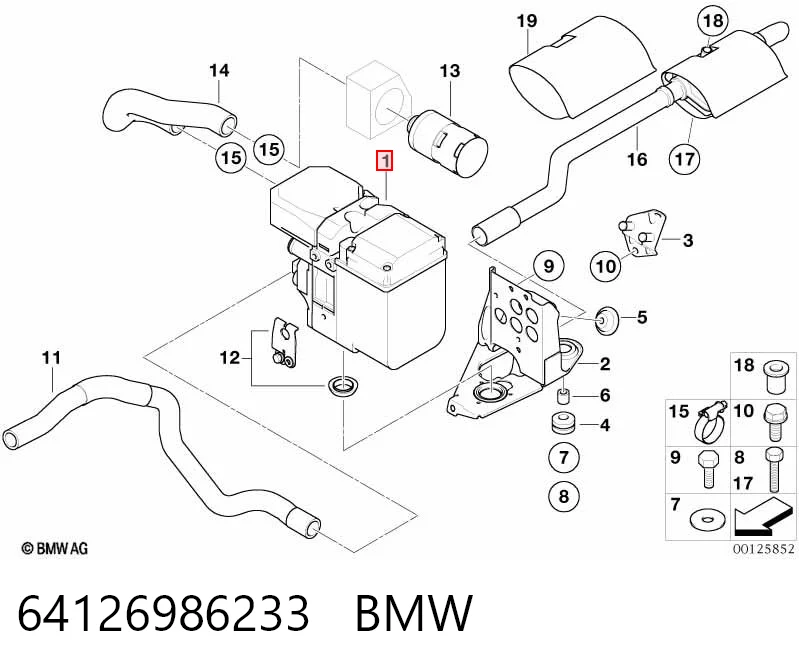 64126986233 BMW