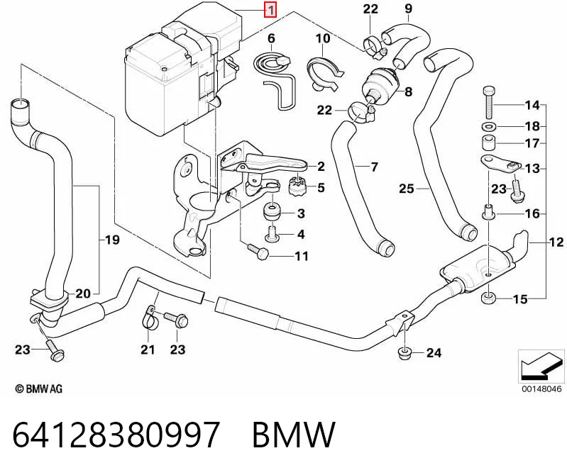 64128380997 BMW