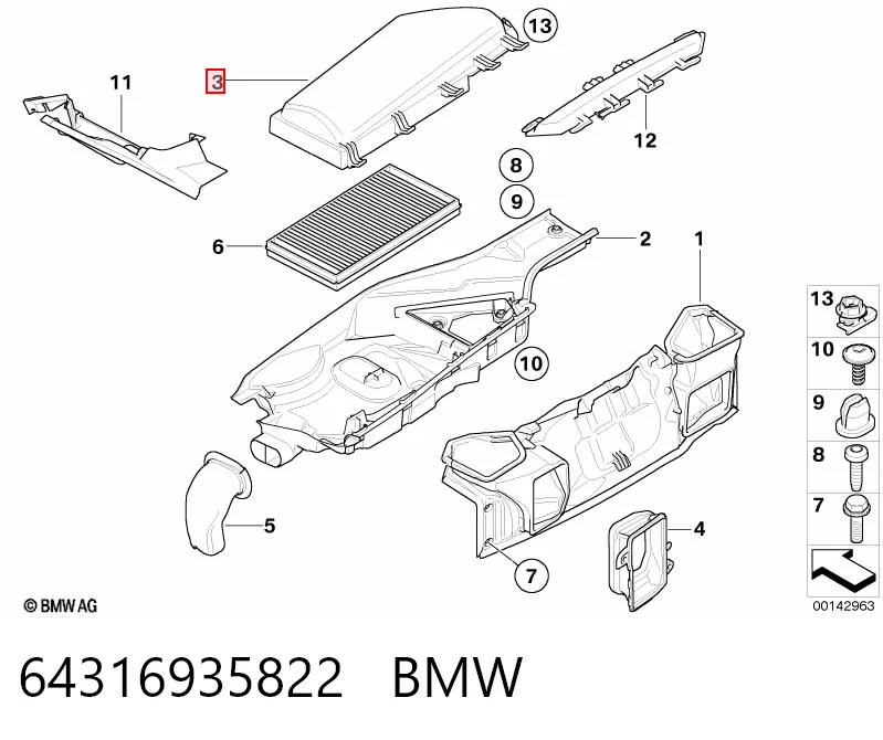 64316935822 BMW
