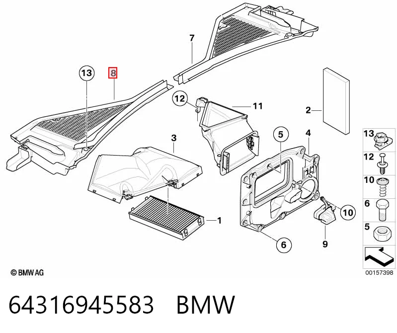64316945583 BMW