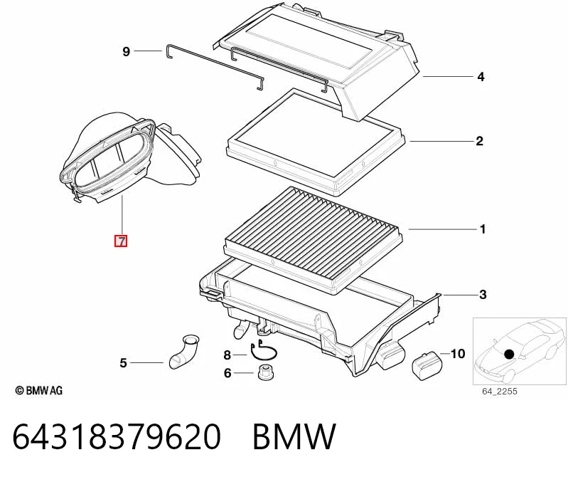 64318379620 BMW