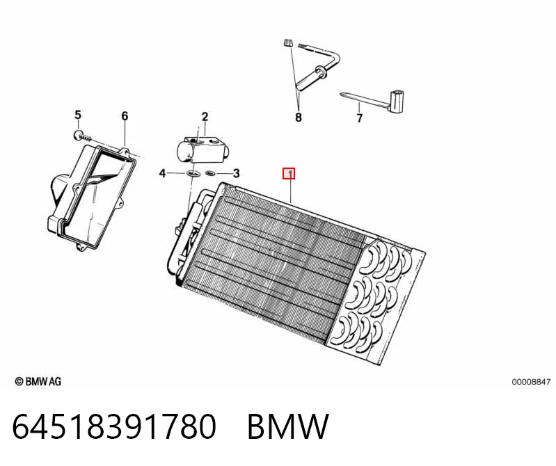 64518391780 BMW