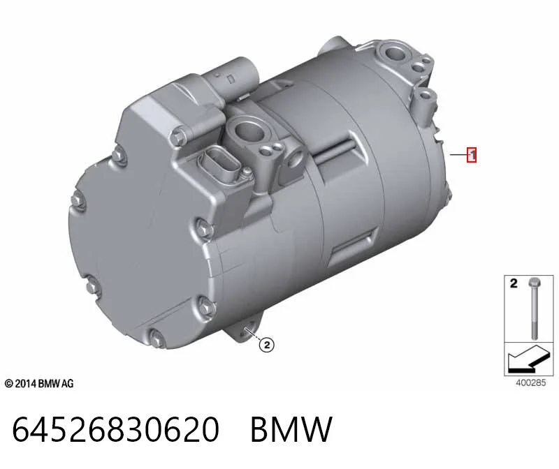 64526830620 BMW Compresor climatizador