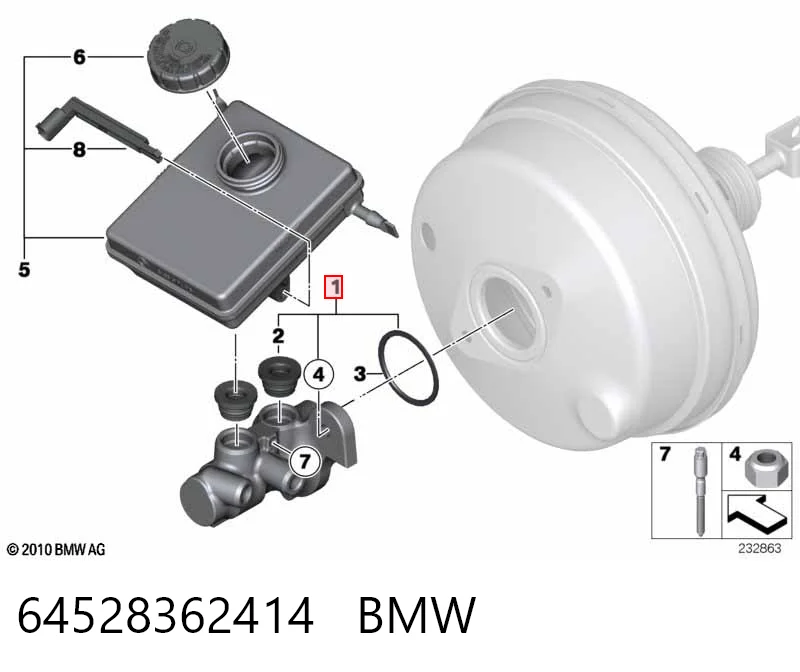 64528362414 BMW Compresor climatizador