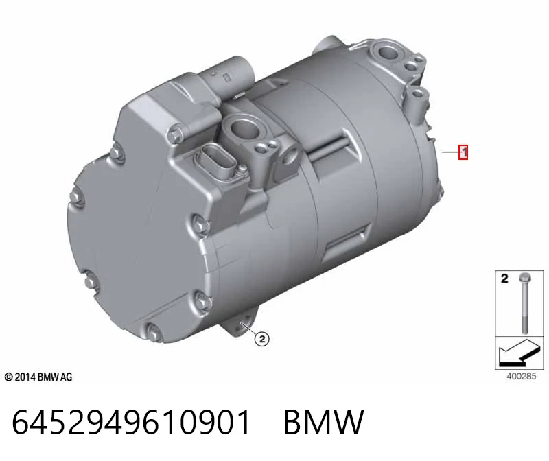 6452949610901 BMW Compresor climatizador